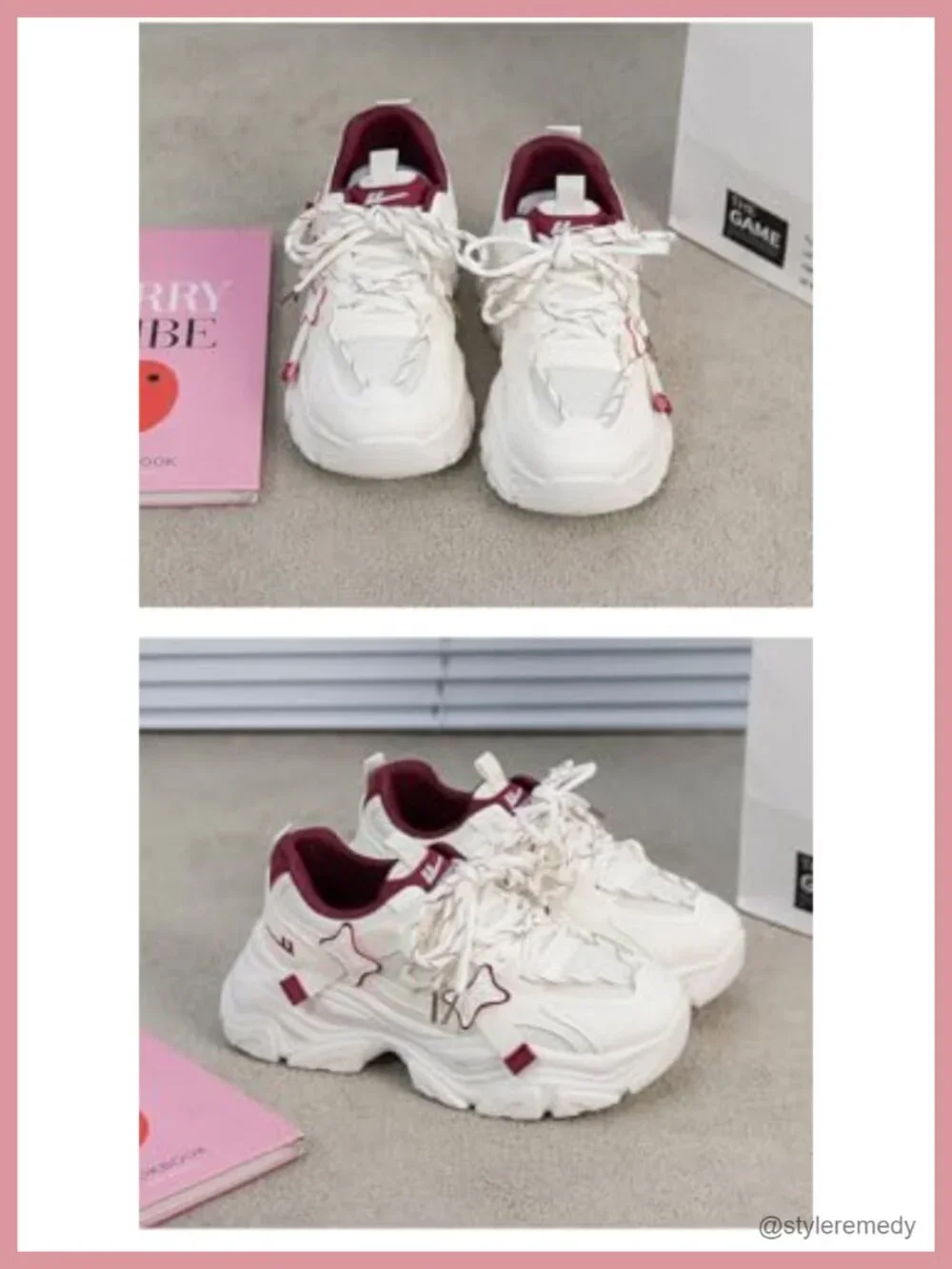 Chunky Platform Sneakers Women Y2K Breathable Mesh Thick Sole Casual Tennis